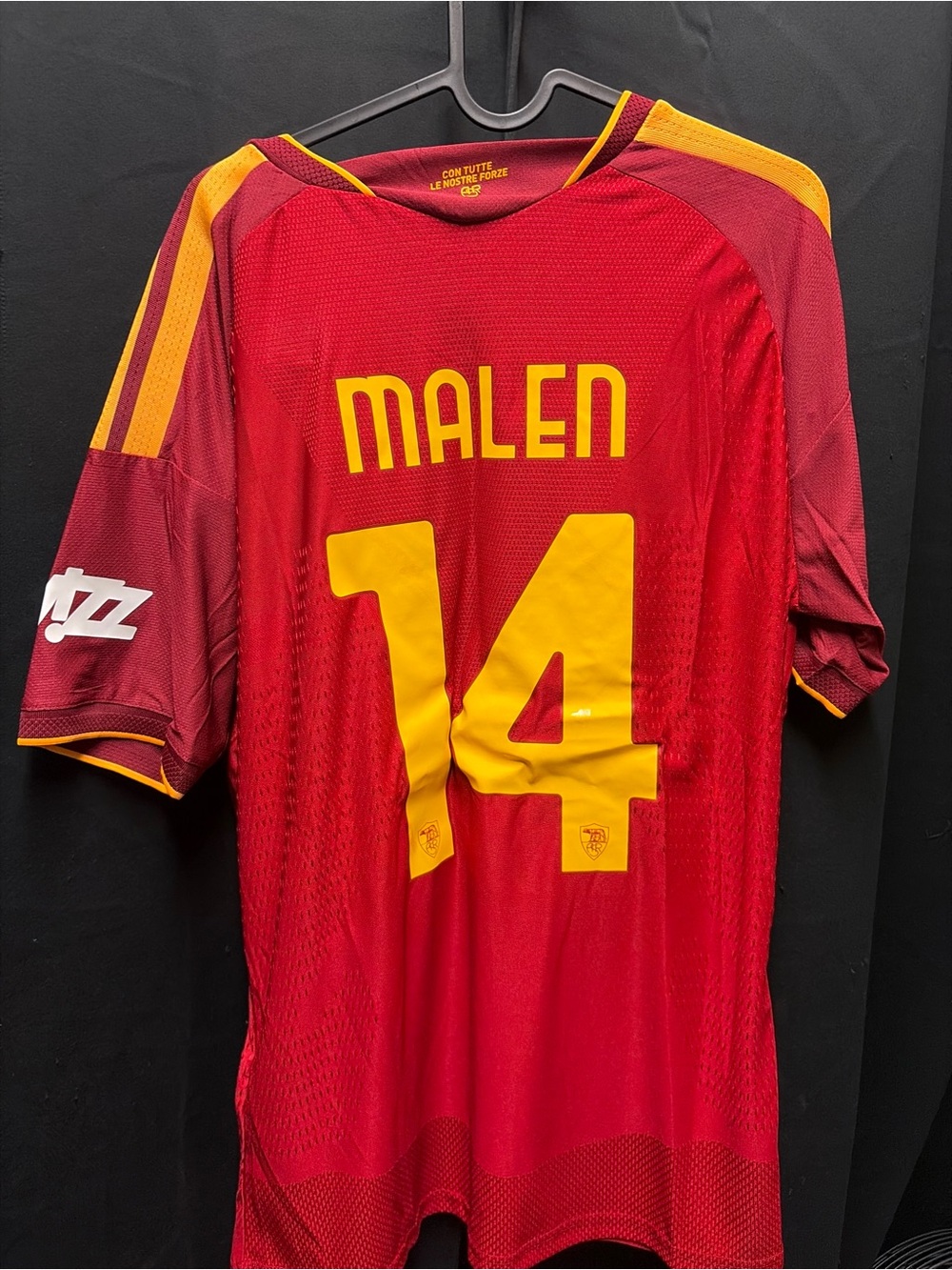 Donyell Malen AS Roma 26/27 Home Jersey Size Medium